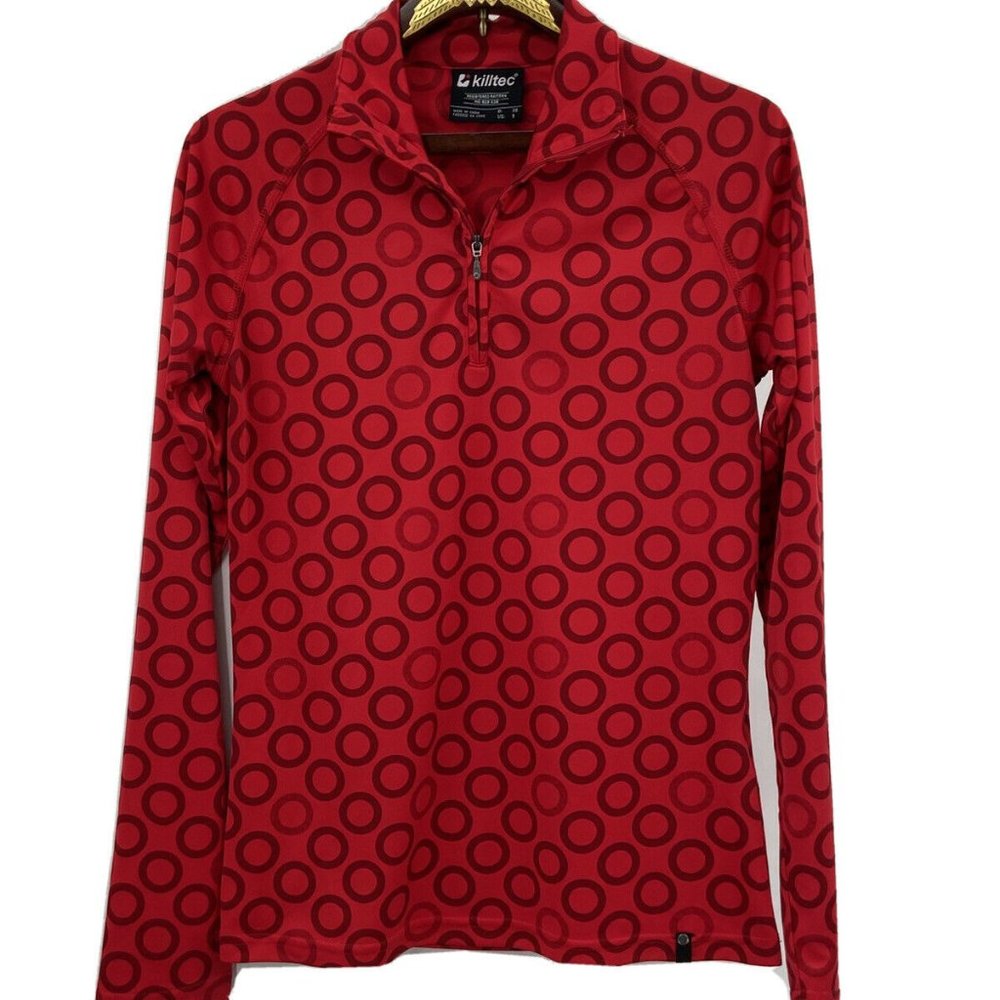Killtec Women's Red Circle Long Sleeve Lightweight